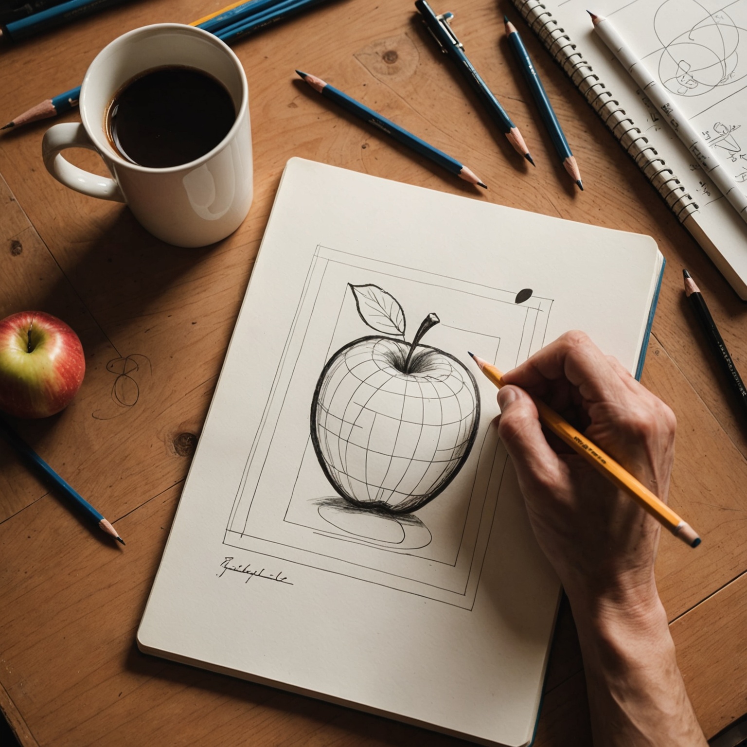 Как начать рисовать: первые упражнения